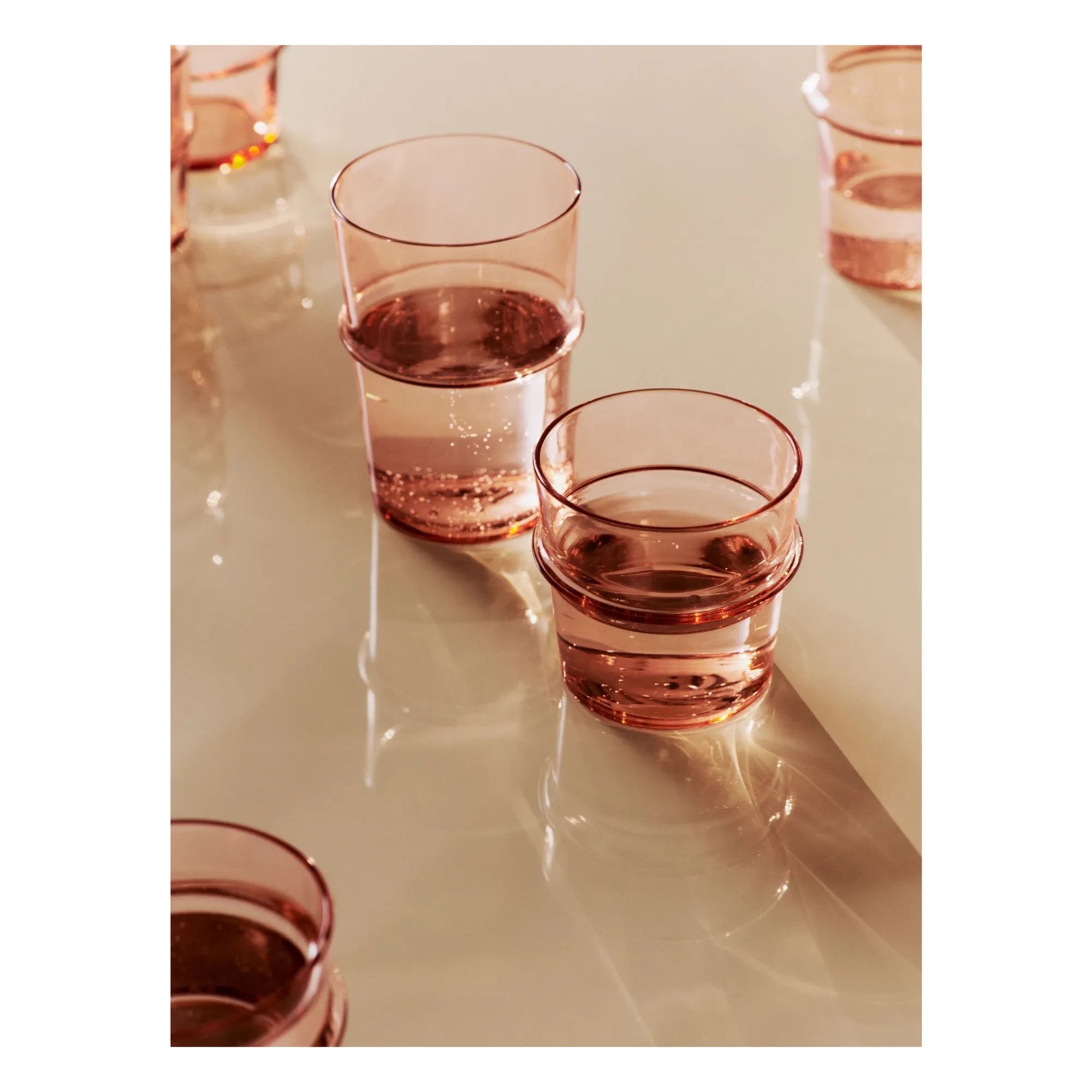 Ferm Living - Paint Glasses - Set of 2 | Framboise
