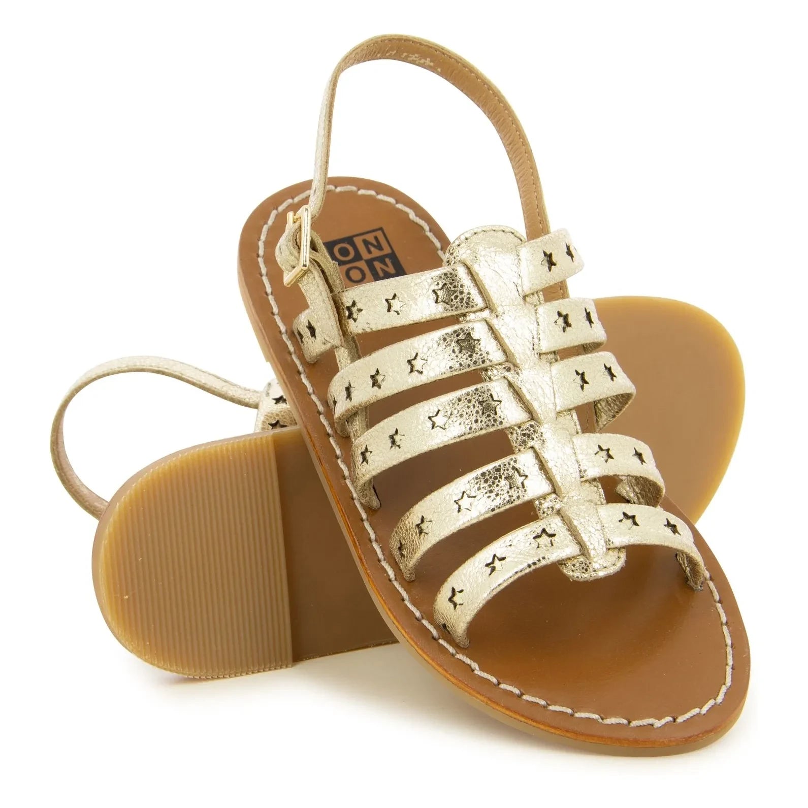 Bonton - Sandy Spart sandaletler | Altın