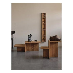 Ferm Living - FSC Distinct Holz-Beistelltisch | Helles Holz