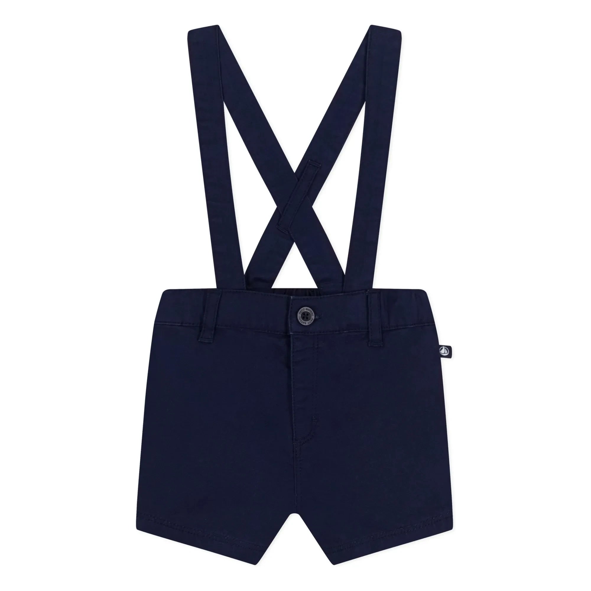 Petit Bateau - Mufasa Organik Pamuk Askılı Şort | Lacivert