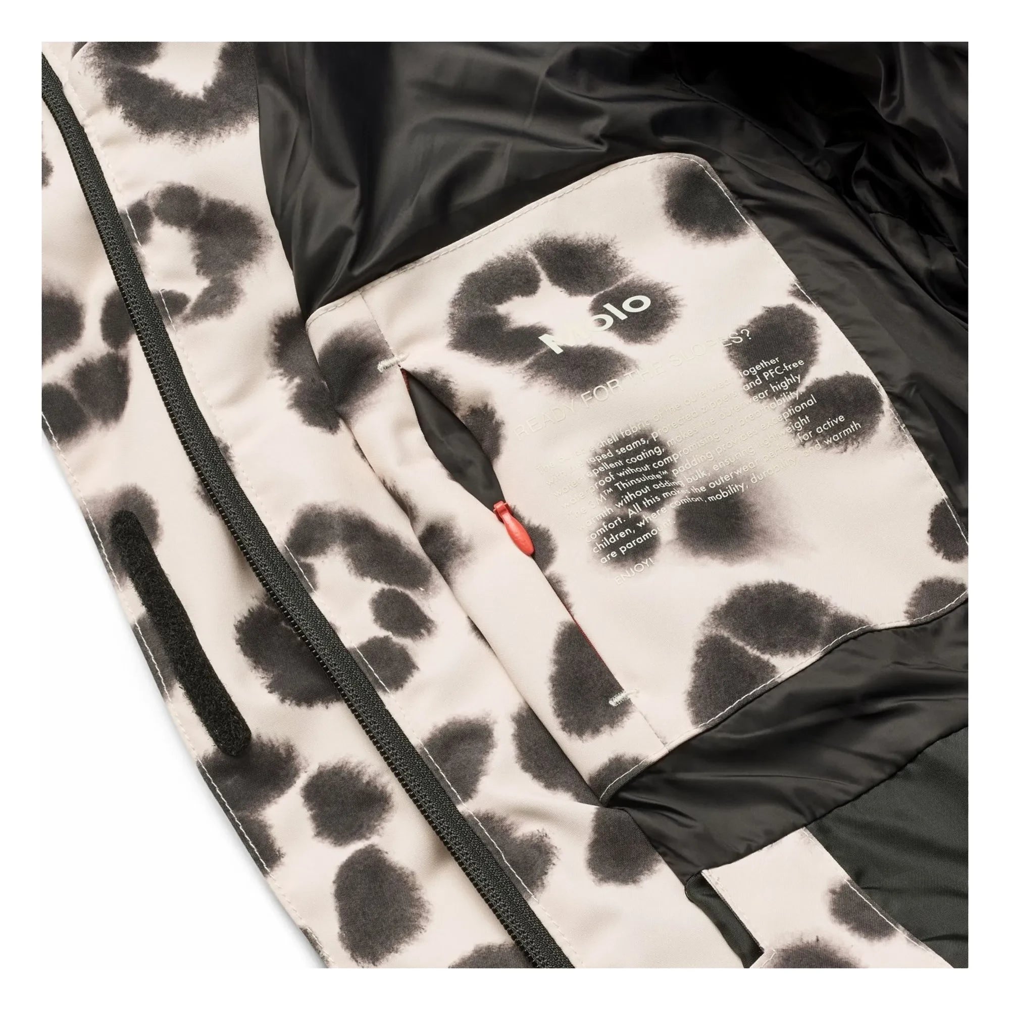 Molo - Hansine Pro Leopard Skijacke | Beige