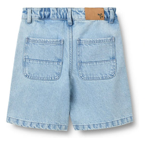 Wheat - Bermuda Denim Christian Organic Cotton | Light Blue
