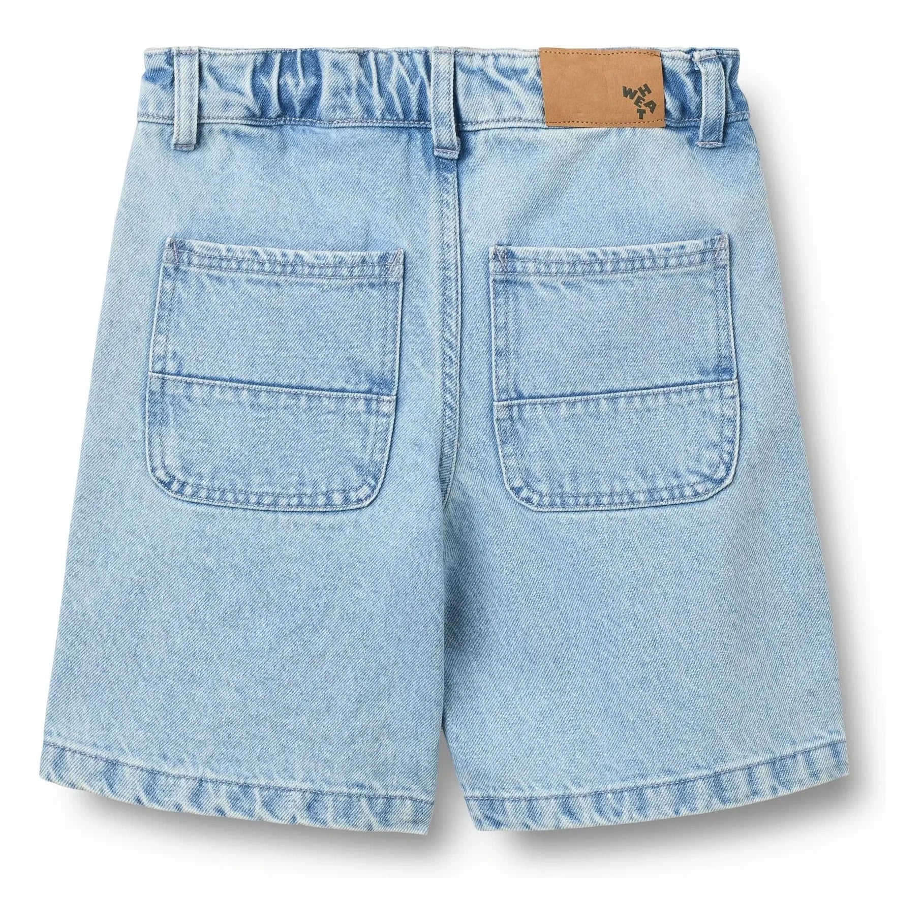 Wheat - Bermuda Denim Christian Organic Cotton | Light Blue