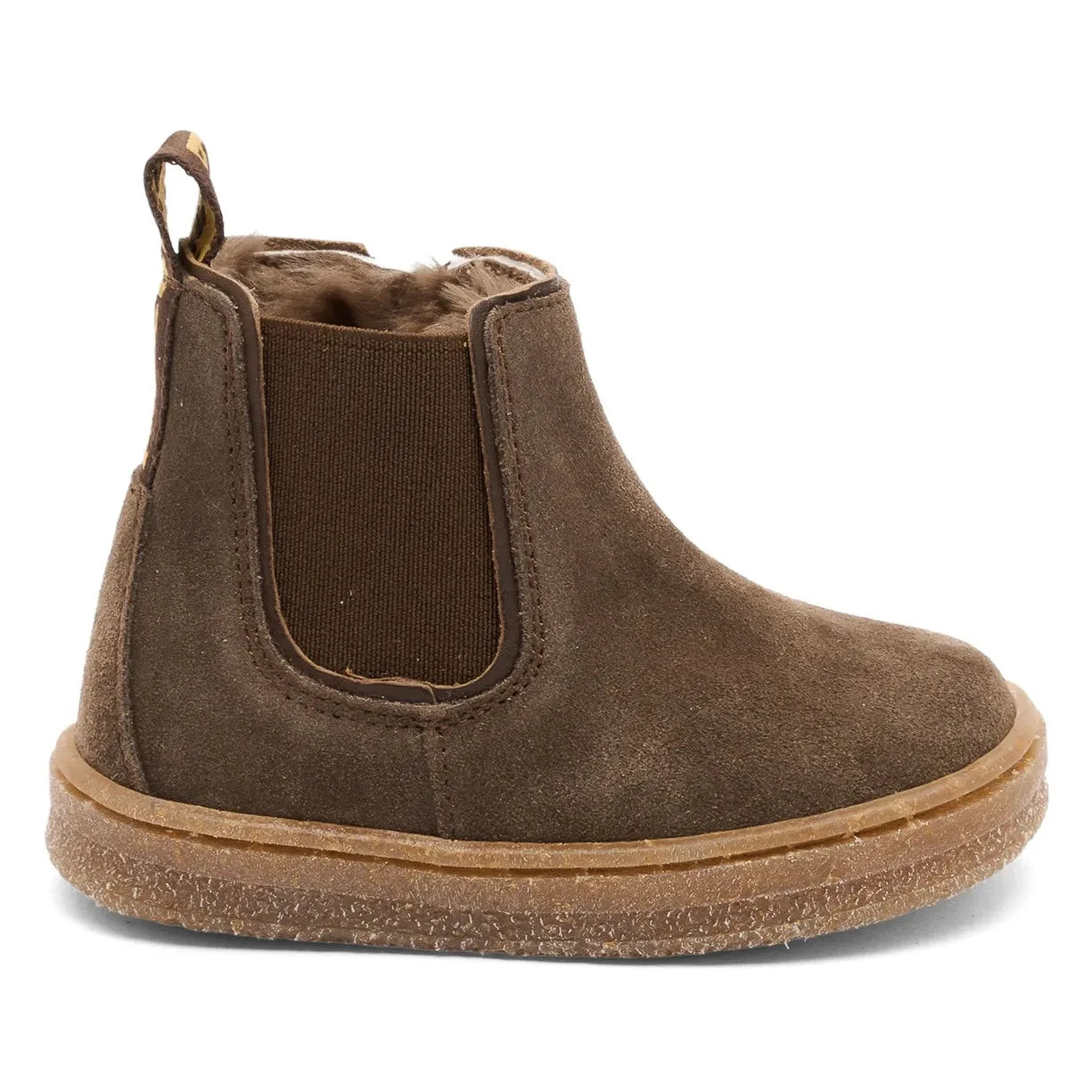 bisgaard - Phillip Lamb Suede Ankle Boots | Dark Brown