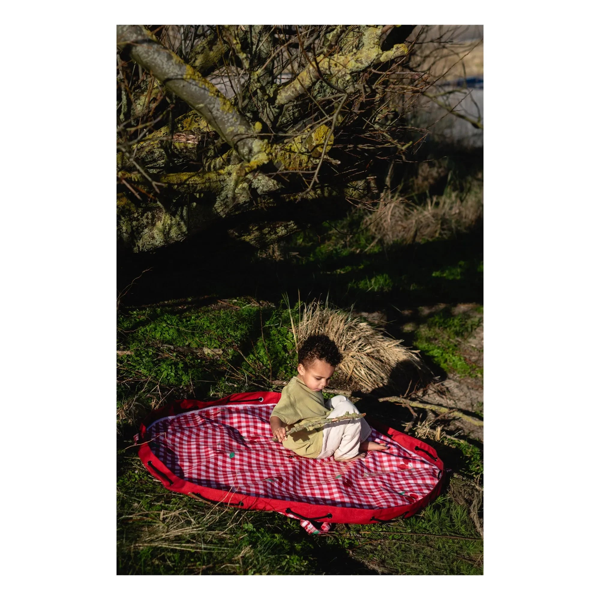 Play and Go - Noomad Outdoor Spieltasche / Matte - Picknick | Rot