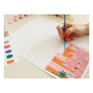 La Petite Épicerie - Painting Set - From Mona Mai, Morocco