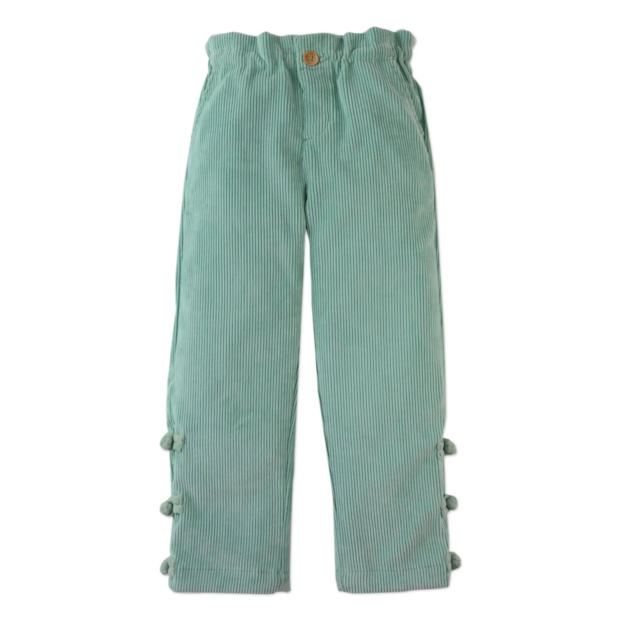 Gingersnaps - Arielle Ruffle Pants | Green apple