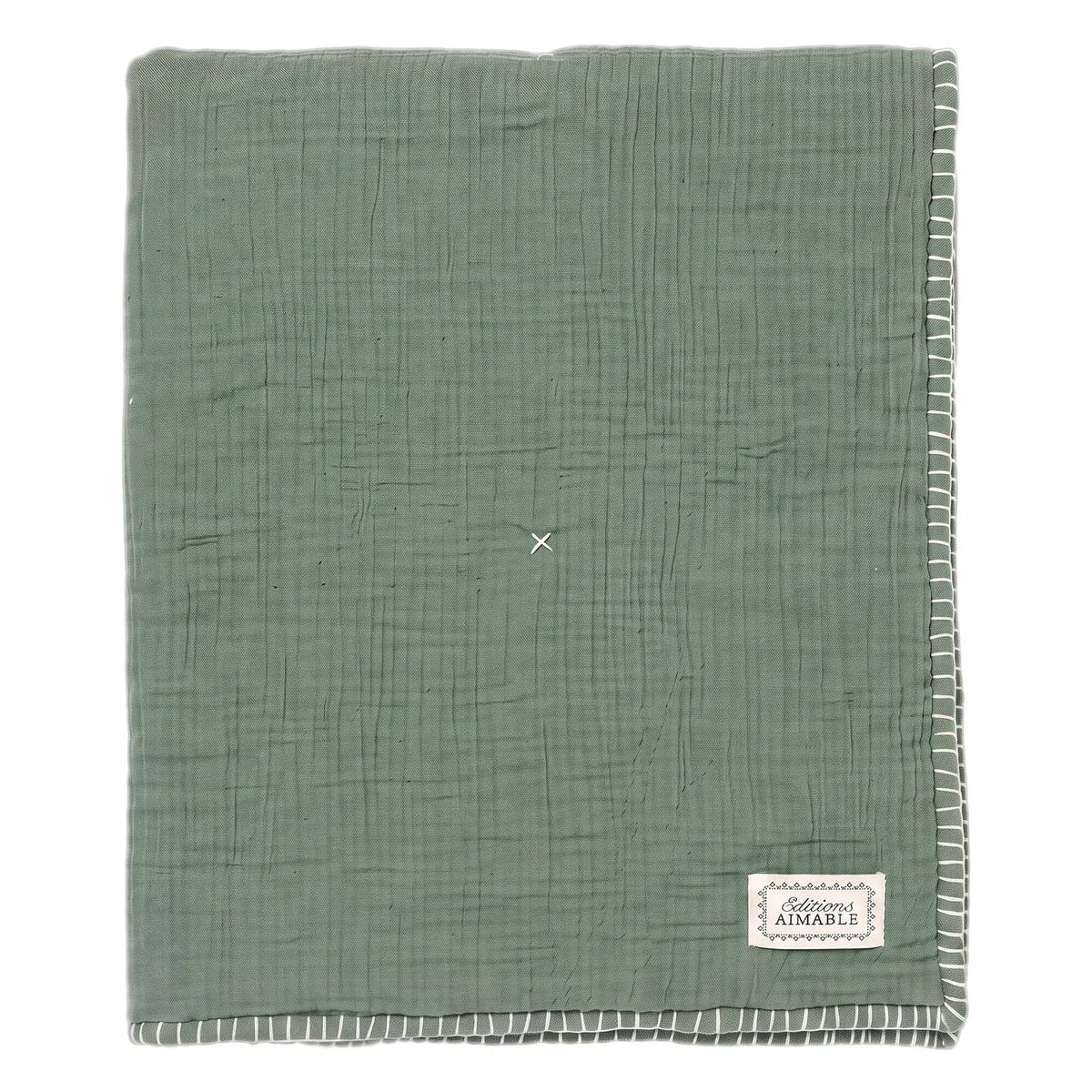 Editions Aimable - Pablo Steppdecke | Moss Green Gauze