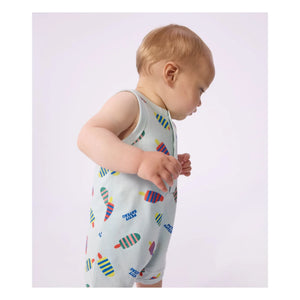 Petit Bateau - Combishort Glaces | Türkis
