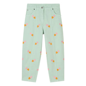 Stella McCartney Kids - Organic Cotton Heart Jeans | Green Water