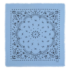 Kujten - Hachiko Kaşmir Bandana | Mavi