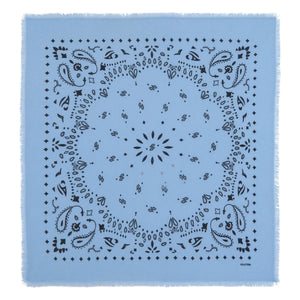 Kujten - Hachiko Kaşmir Bandana | Mavi
