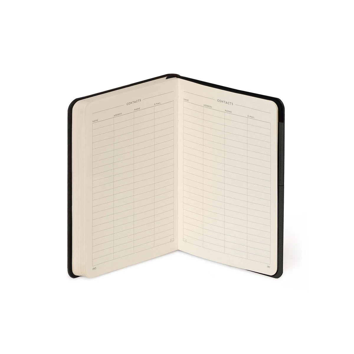 Legami - Defter ile Blank Pages ve Monochrome Yumuşak Kılıf - Black Suit - My Defter