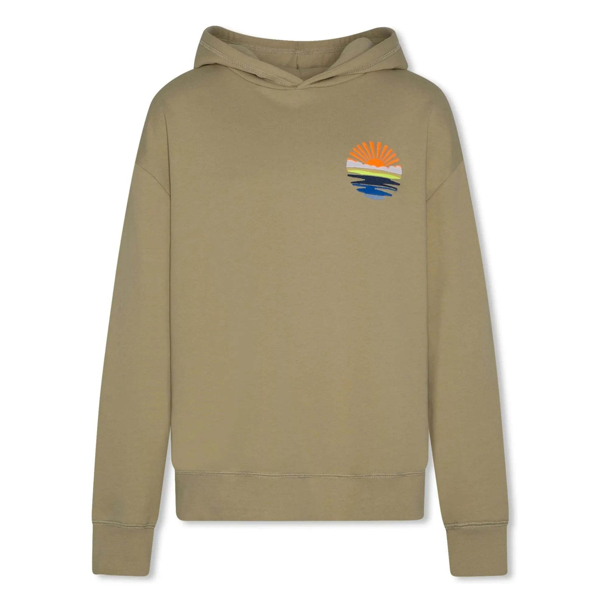 AO76 - Arthur Sunbay Sweatshirt aus recycelter Baumwolle | Khaki