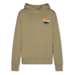 AO76 - Arthur Sunbay Sweatshirt aus recycelter Baumwolle | Khaki