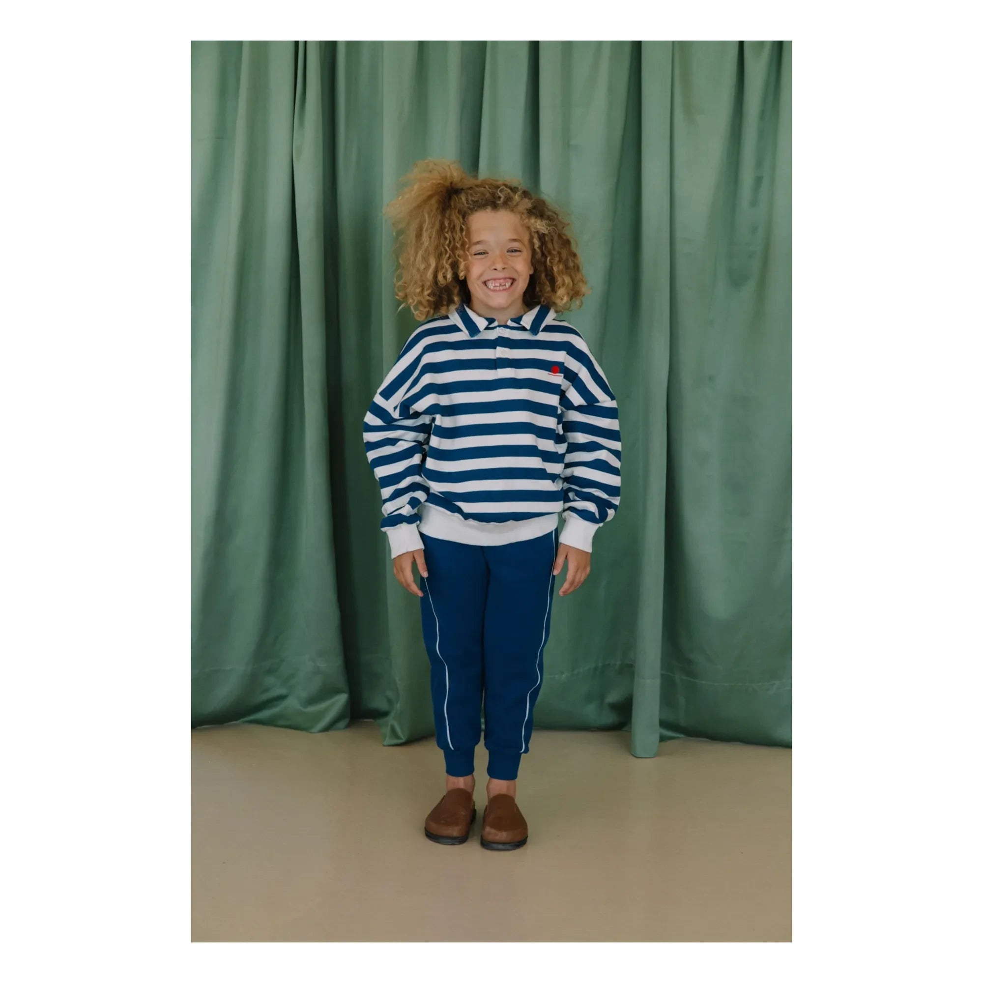 We Are Kids - Gestreiftes Poloshirt aus Bio-Baumwolle | Blau