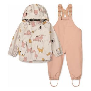 Liewood - Manu Regenanzug aus recyceltem Polyester | Rosa
