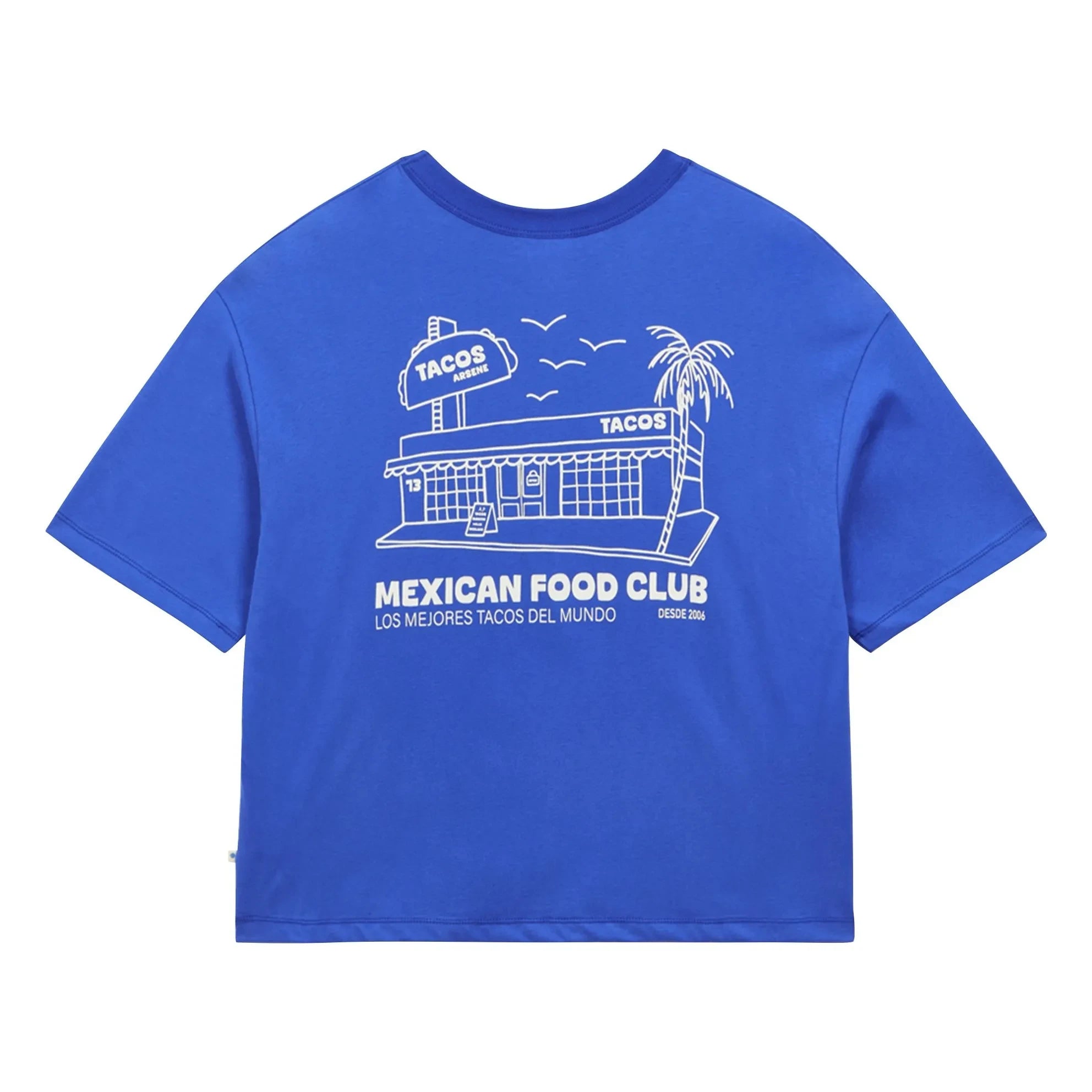 a.p - Mexican Food Bio-Baumwoll-T-Shirt | Königsblau