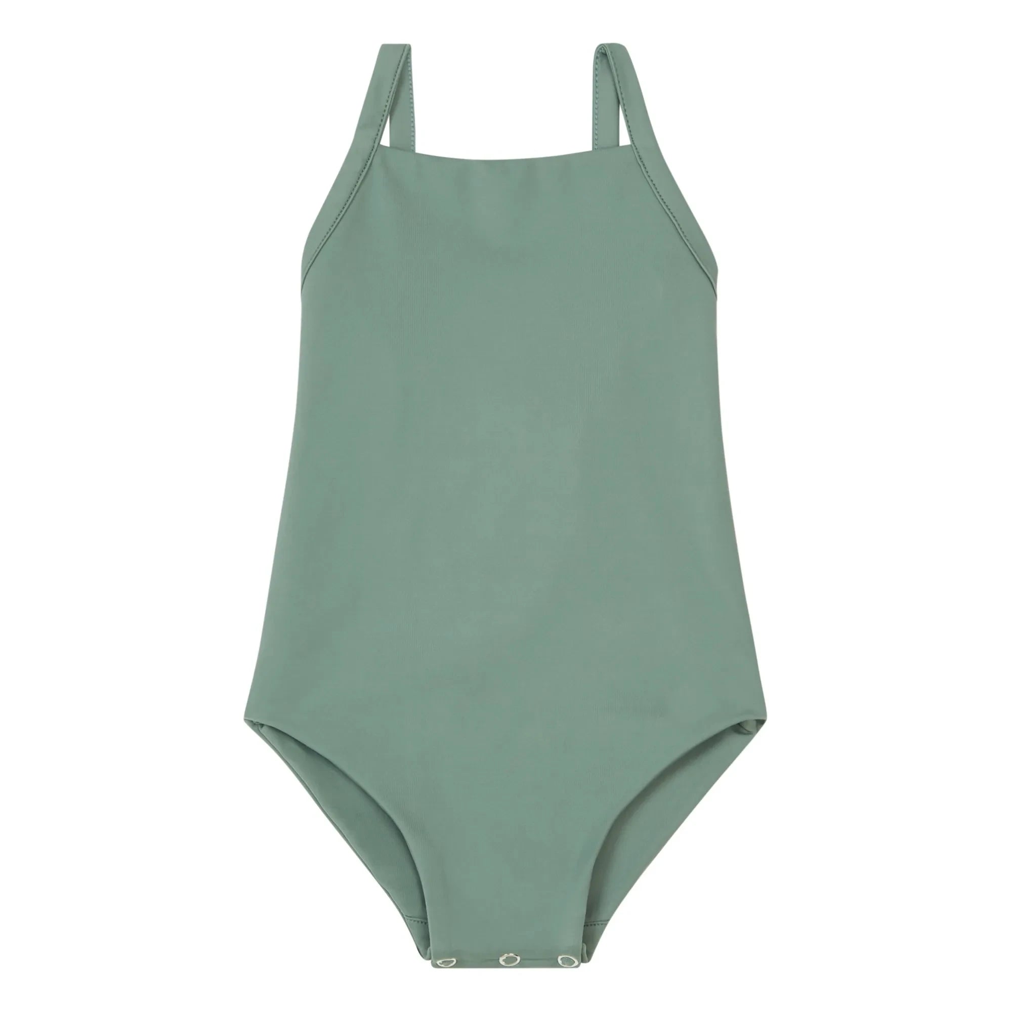 Ina Swim - Mara Geri Dönüştürülmüş Naylon Tek Parça Mayo | Koyu yeşil