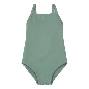 Ina Swim - Mara Geri Dönüştürülmüş Naylon Tek Parça Mayo | Koyu yeşil