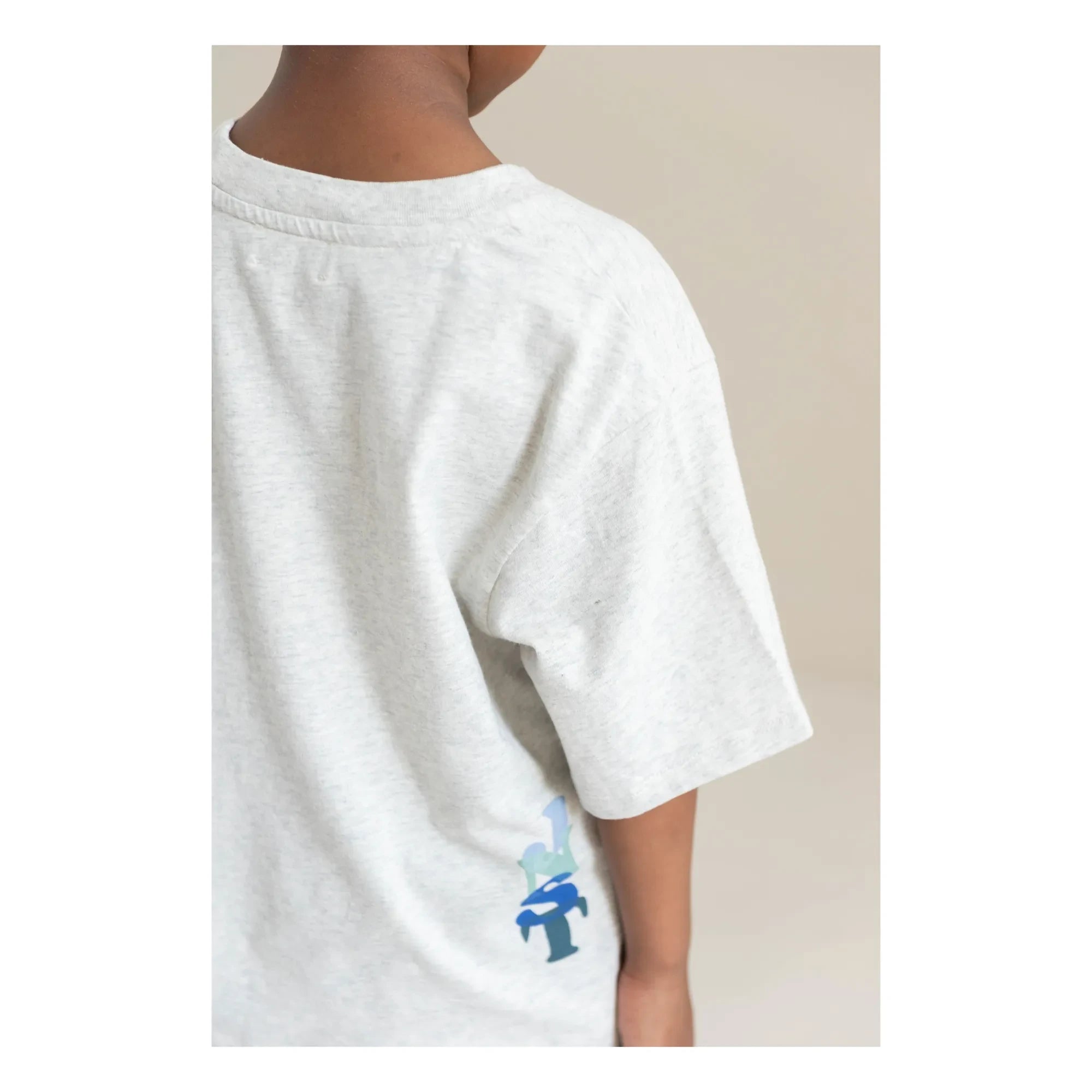Jenest - Mase JNST T-Shirt aus Bio-Baumwolle | Hellgrau