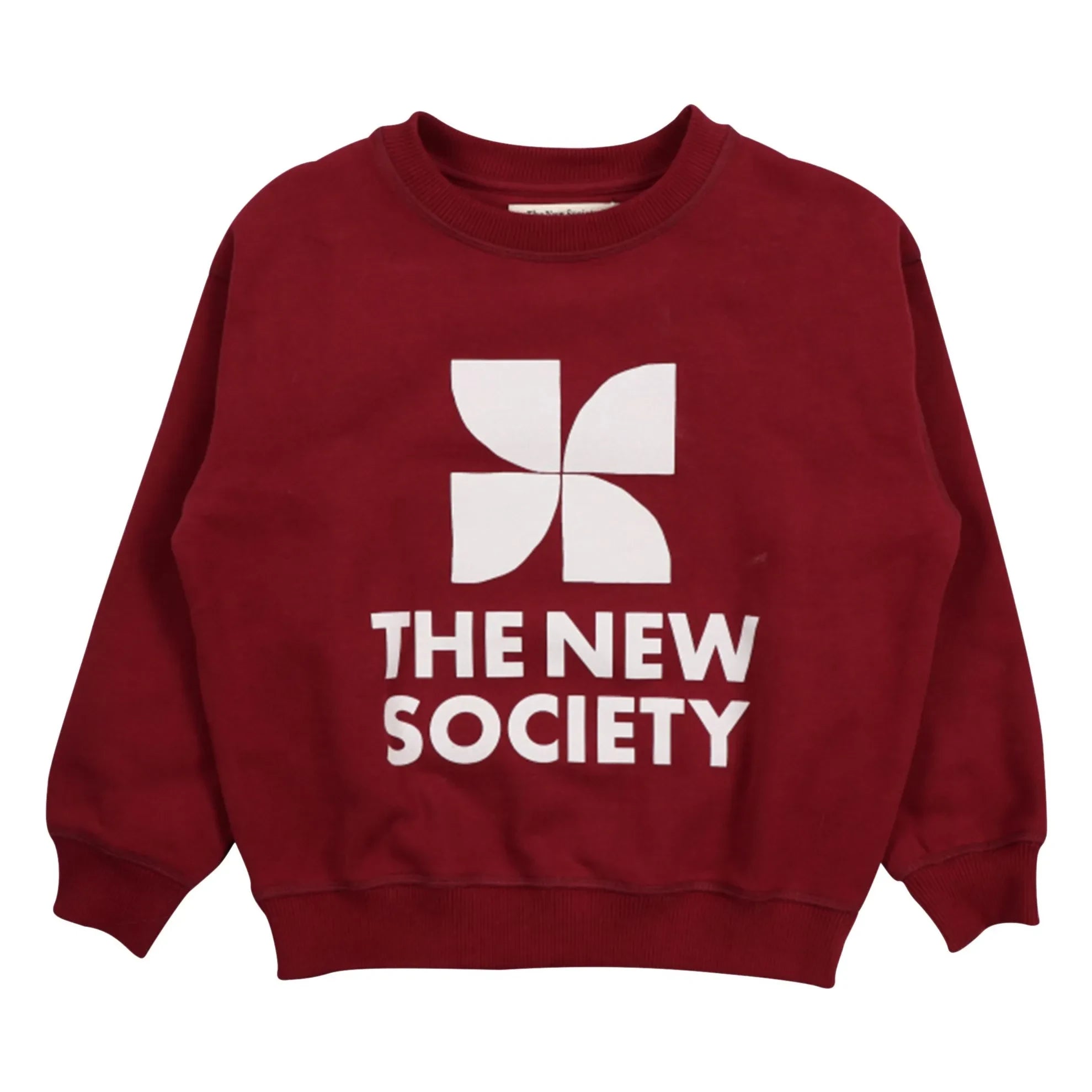 the new society - Sweat Logo | Bordo