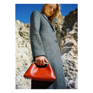 Handing - Bag Mini Boomerang Leather | Red