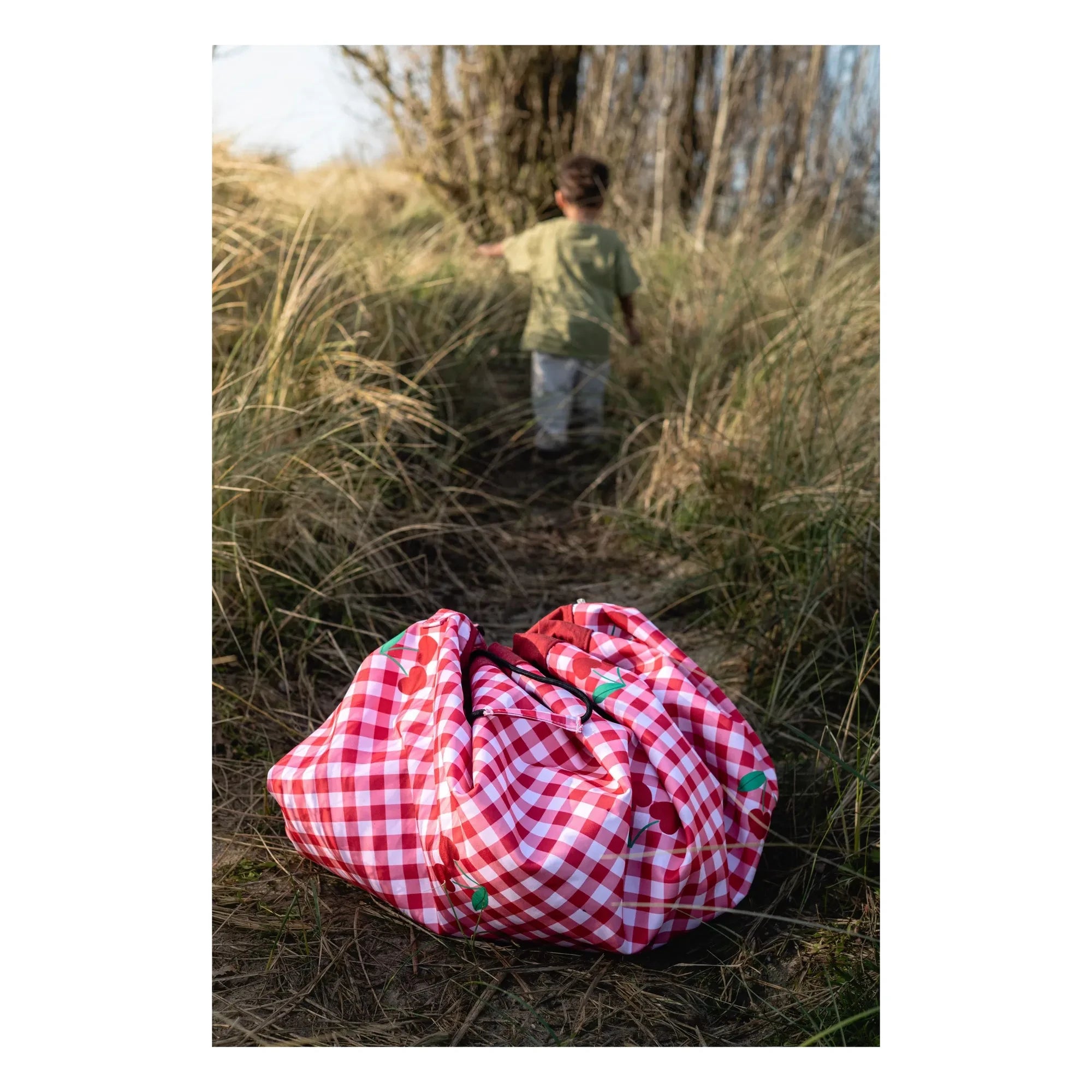 Play and Go - Noomad Outdoor Spieltasche / Matte - Picknick | Rot
