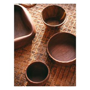 HKliving - Wooden Plate | Natural