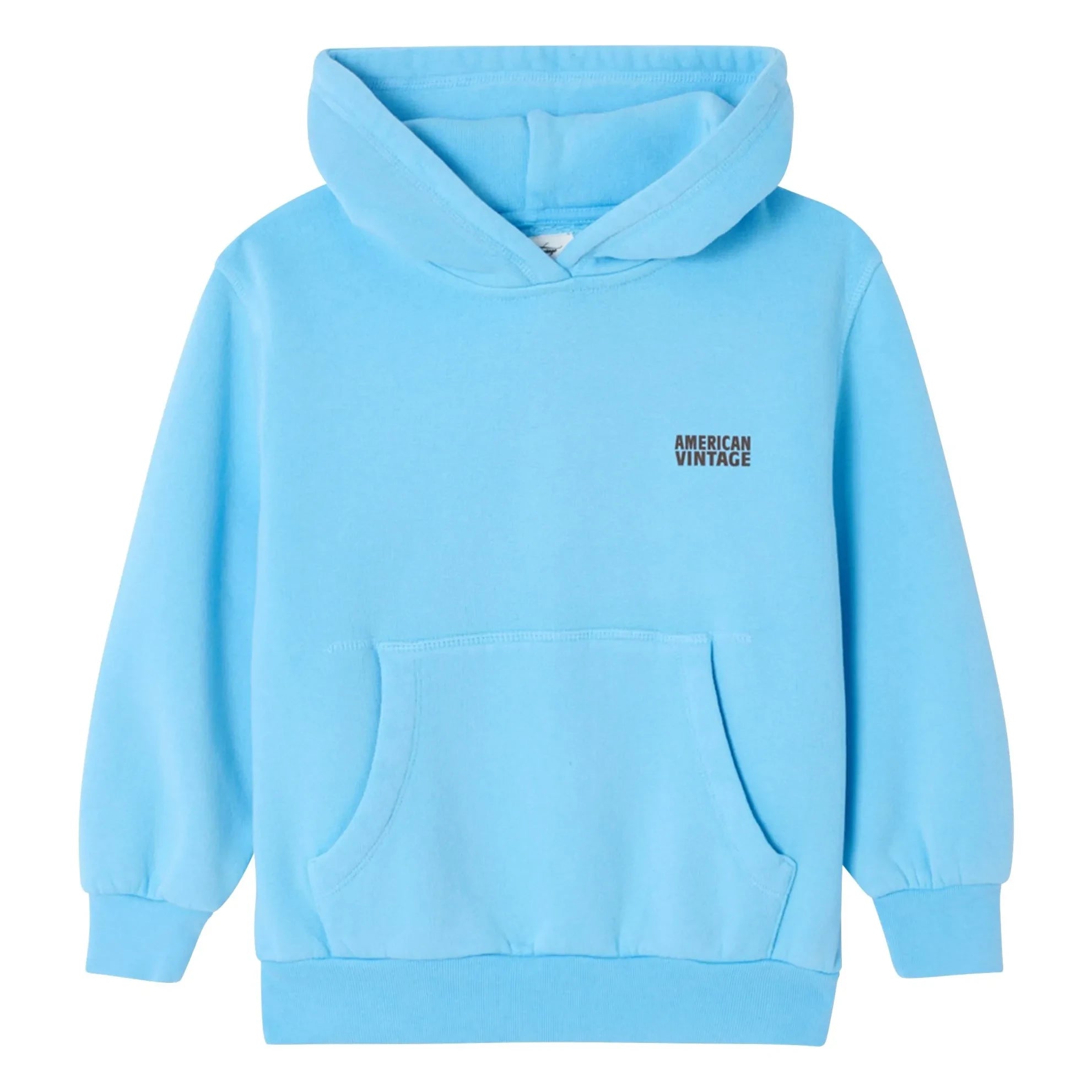 American Vintage - Izubird Kapuzen-Sweatshirt | Hellblau