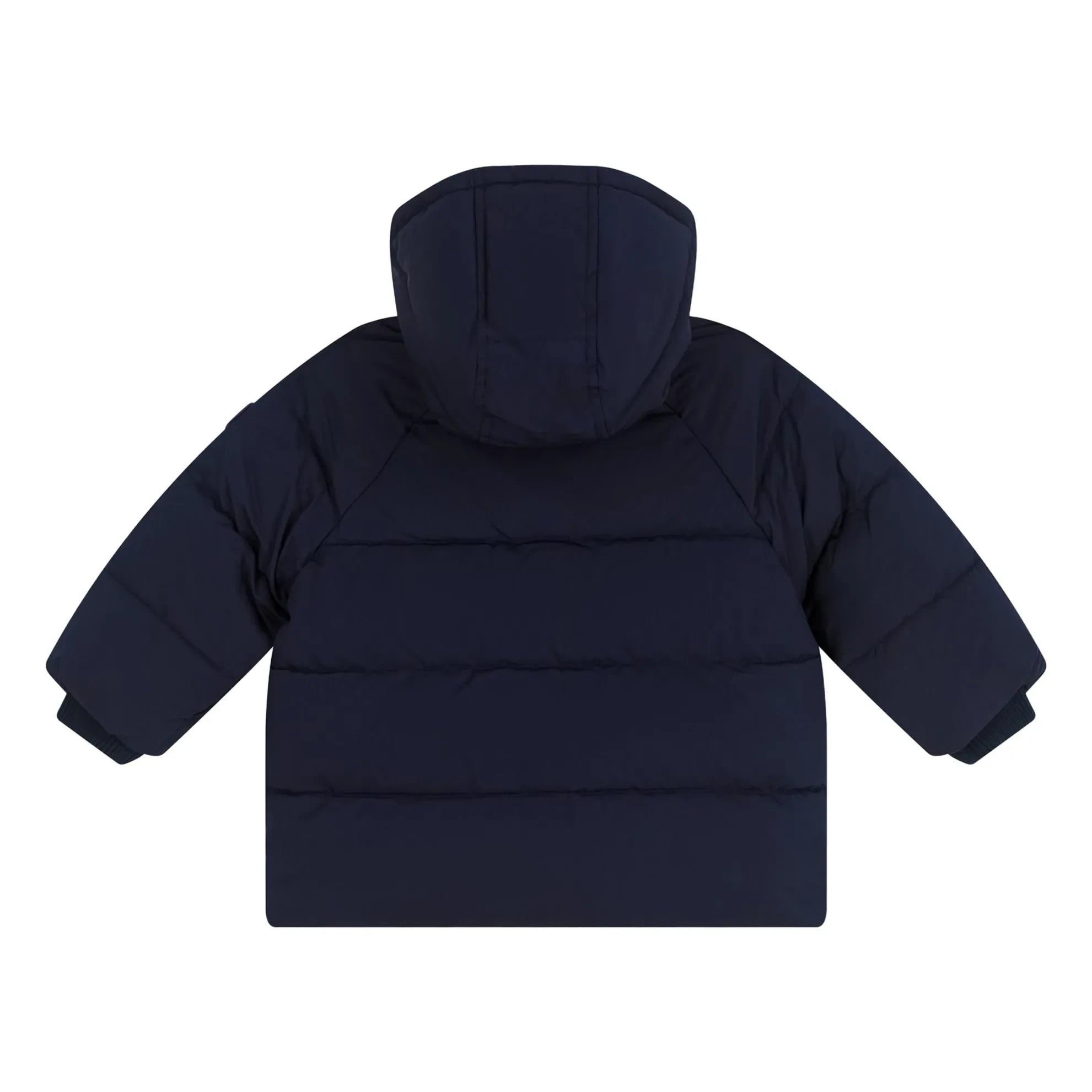 Petit Bateau - Matte Daunenjacke | Nachtblau