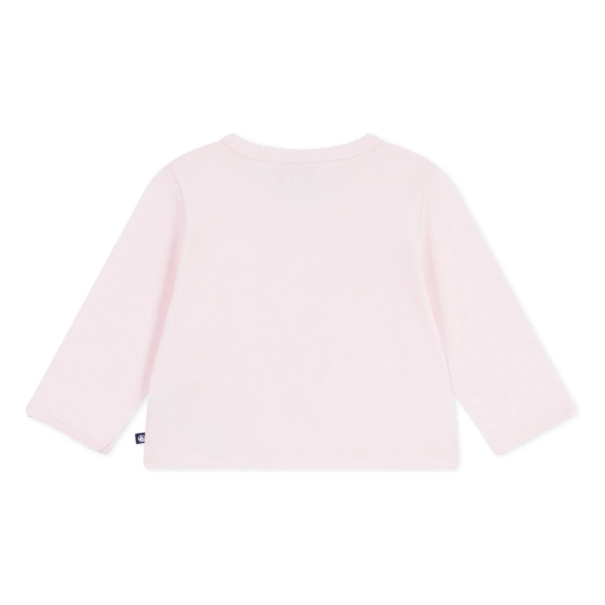 Petit Bateau - Düz yelek | Soluk pembe