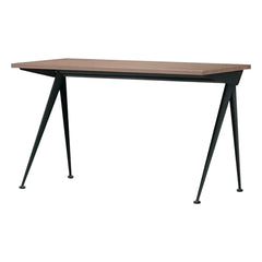 Vitra - Compas Direction Masası - Koyu siyah taban - Jean Prouvé, 1953 | Ceviz