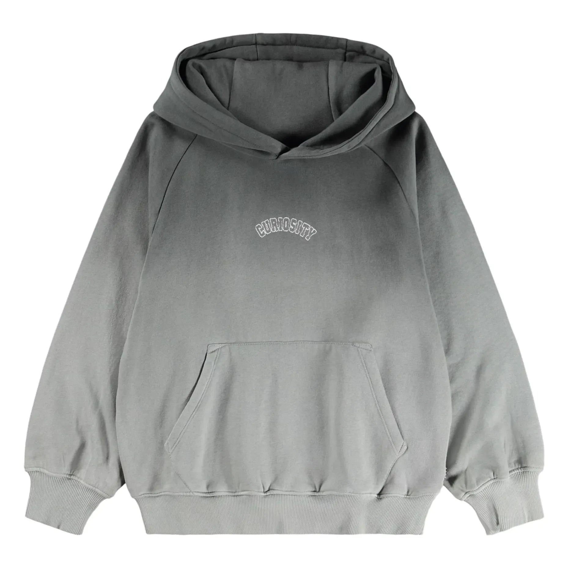 Molo - Mic Curiosity Kapüşonlu Sweatshirt Organik Pamuk | Gri