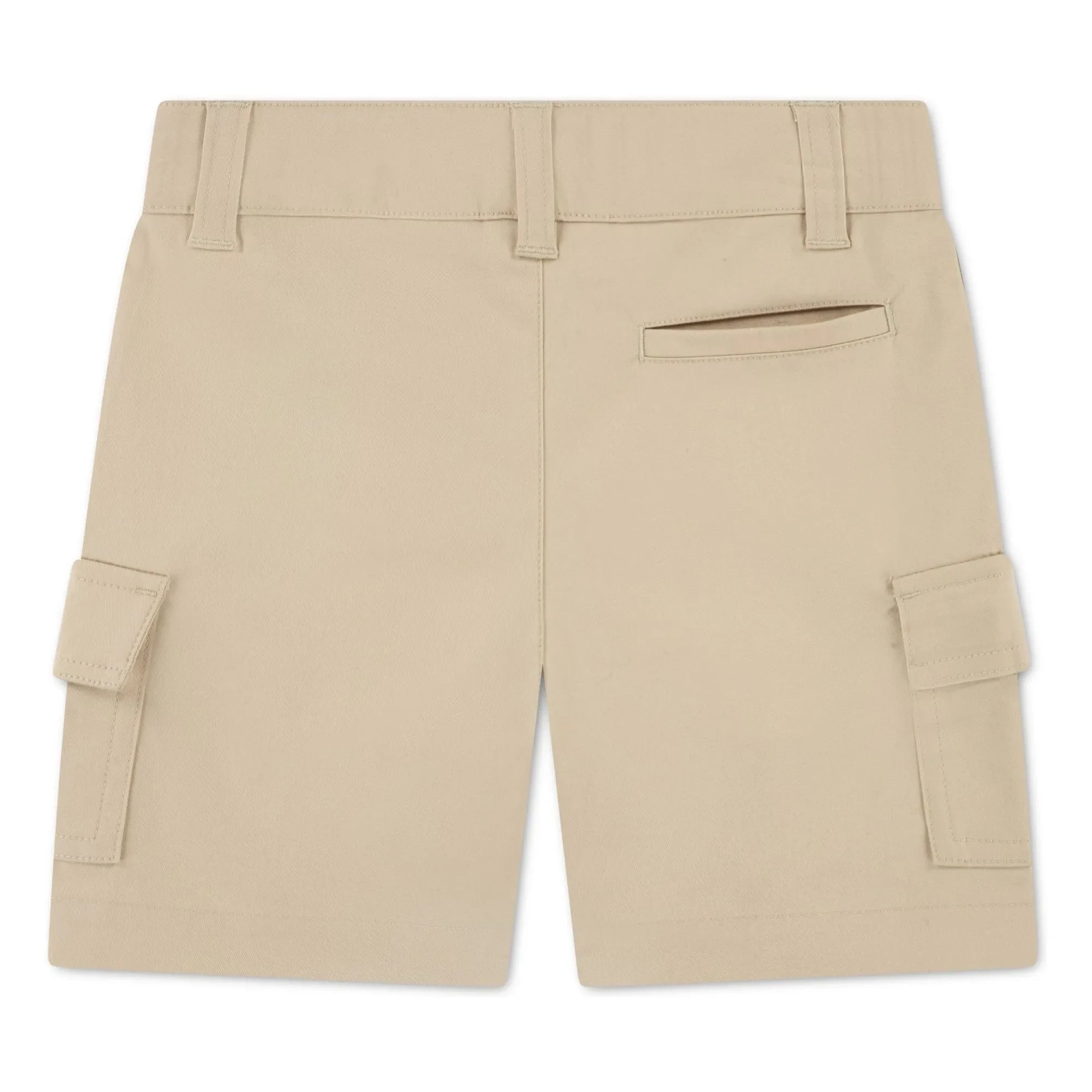 Lacoste - Cargo Bermuda Shorts aus Bio-Baumwolle | Beige