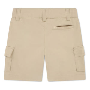 Lacoste - Cargo Bermuda Shorts aus Bio-Baumwolle | Beige