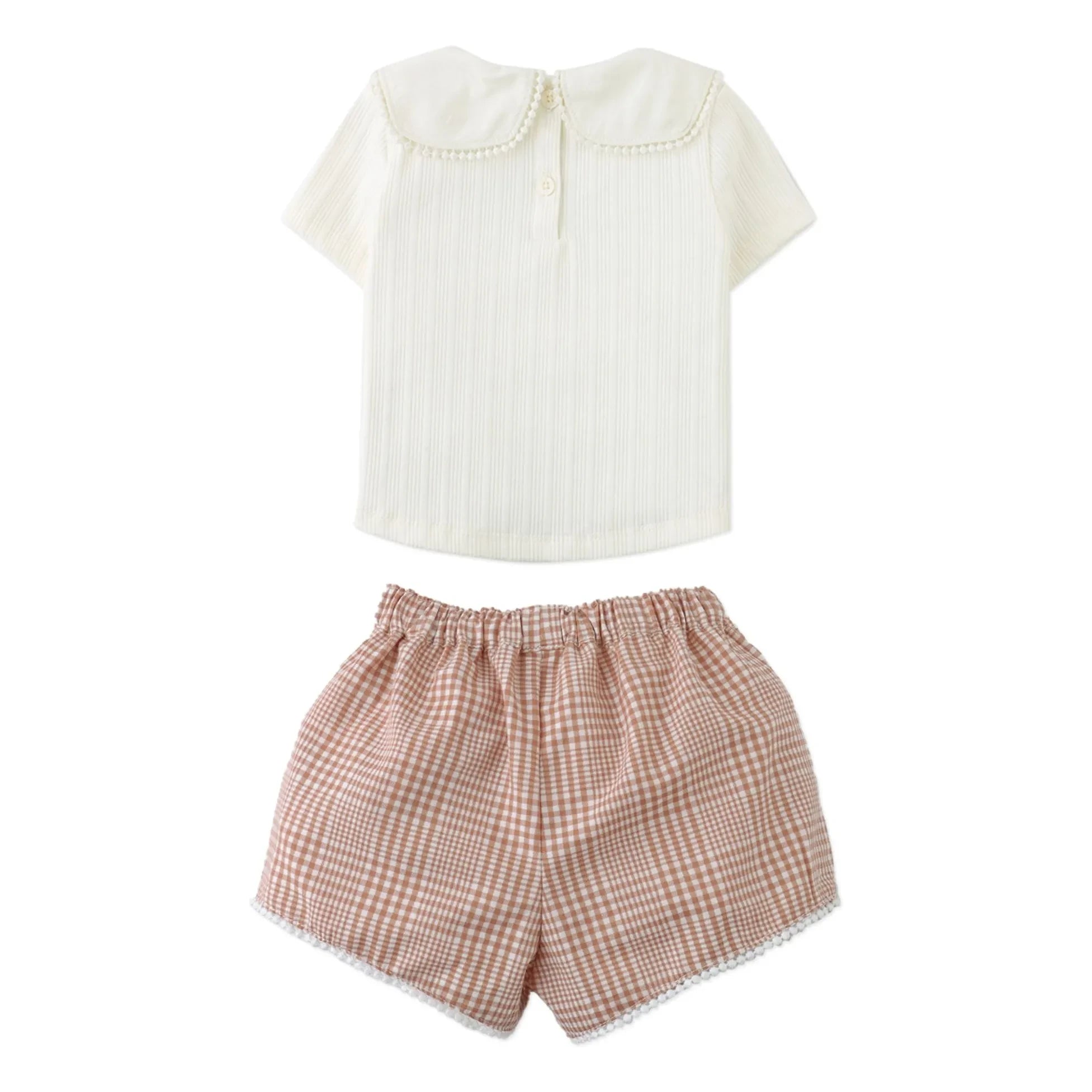 Gingersnaps - Jurin Oberteil und Shorts Set | Ecru