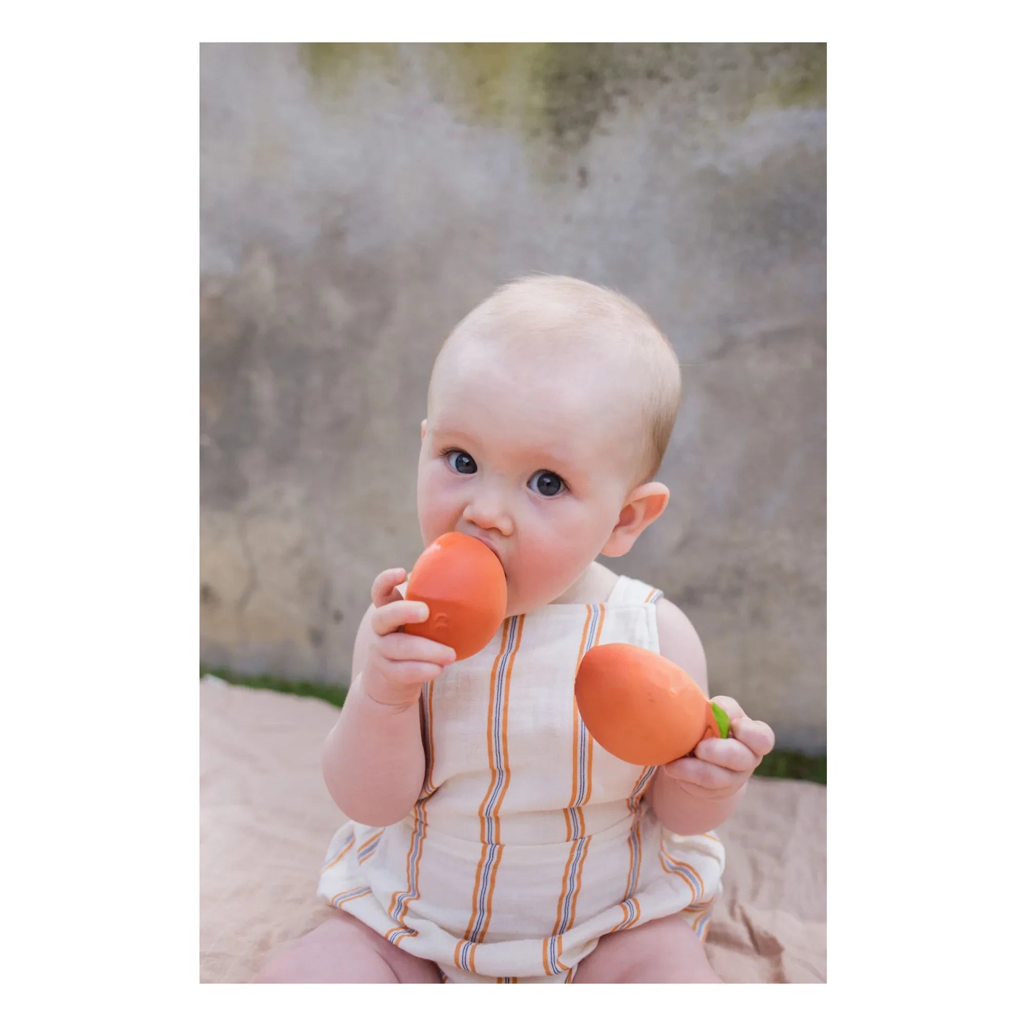 Oli & Carol - Palm Peach diş kaşıyıcı halka