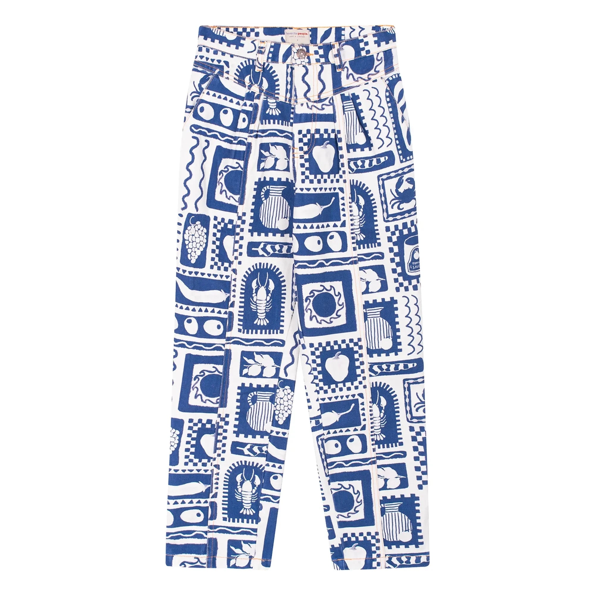 Favorite People - Positano Pants Olives - Women's Collection | Blue