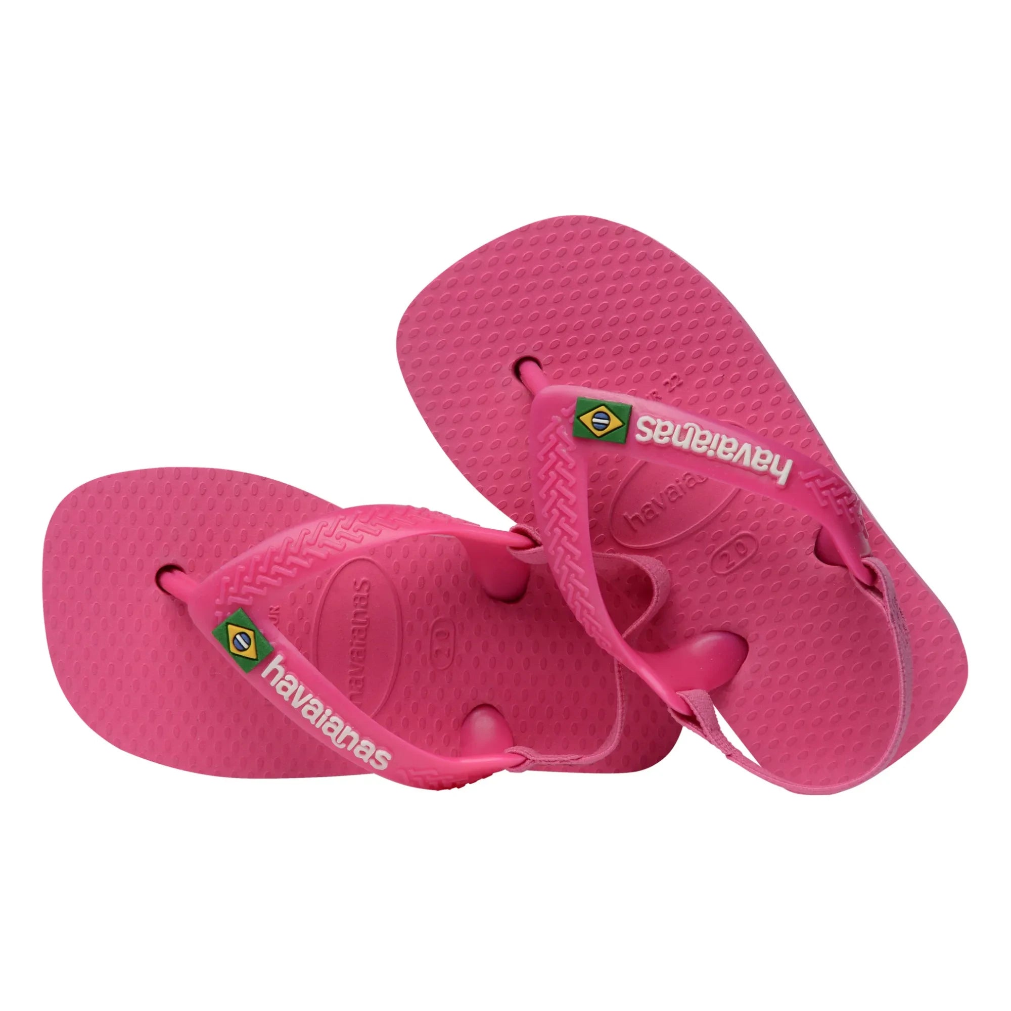 Havaianas - Baby Brasil Logo parmak arası terlik | Pembe