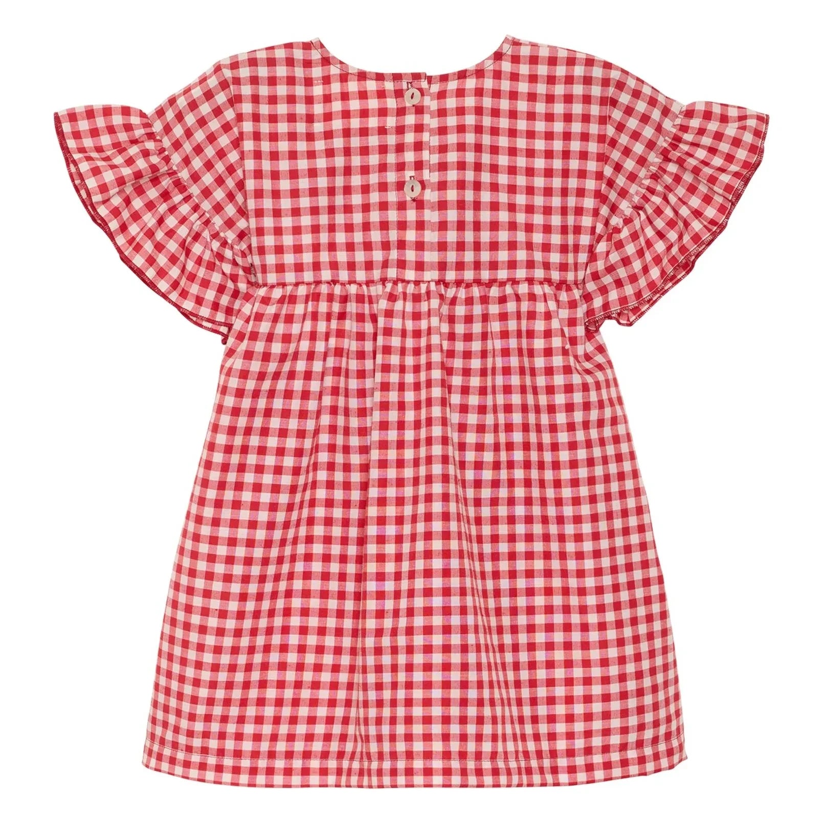 SISSEL EDELBO - Ohio Vichy Kleid - Kinderkollektion | Rot
