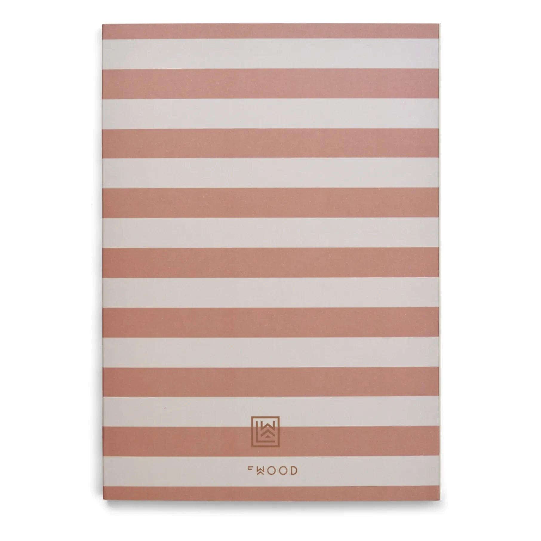Liewood - A4 Jae defter | Çizgili Tuscany rose/Sandy