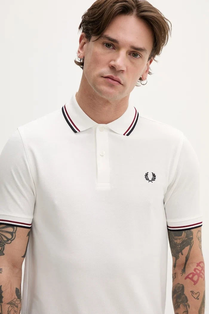Fred Perry Twin Tipped Shirt Yakalı Pamuklu Tişört
