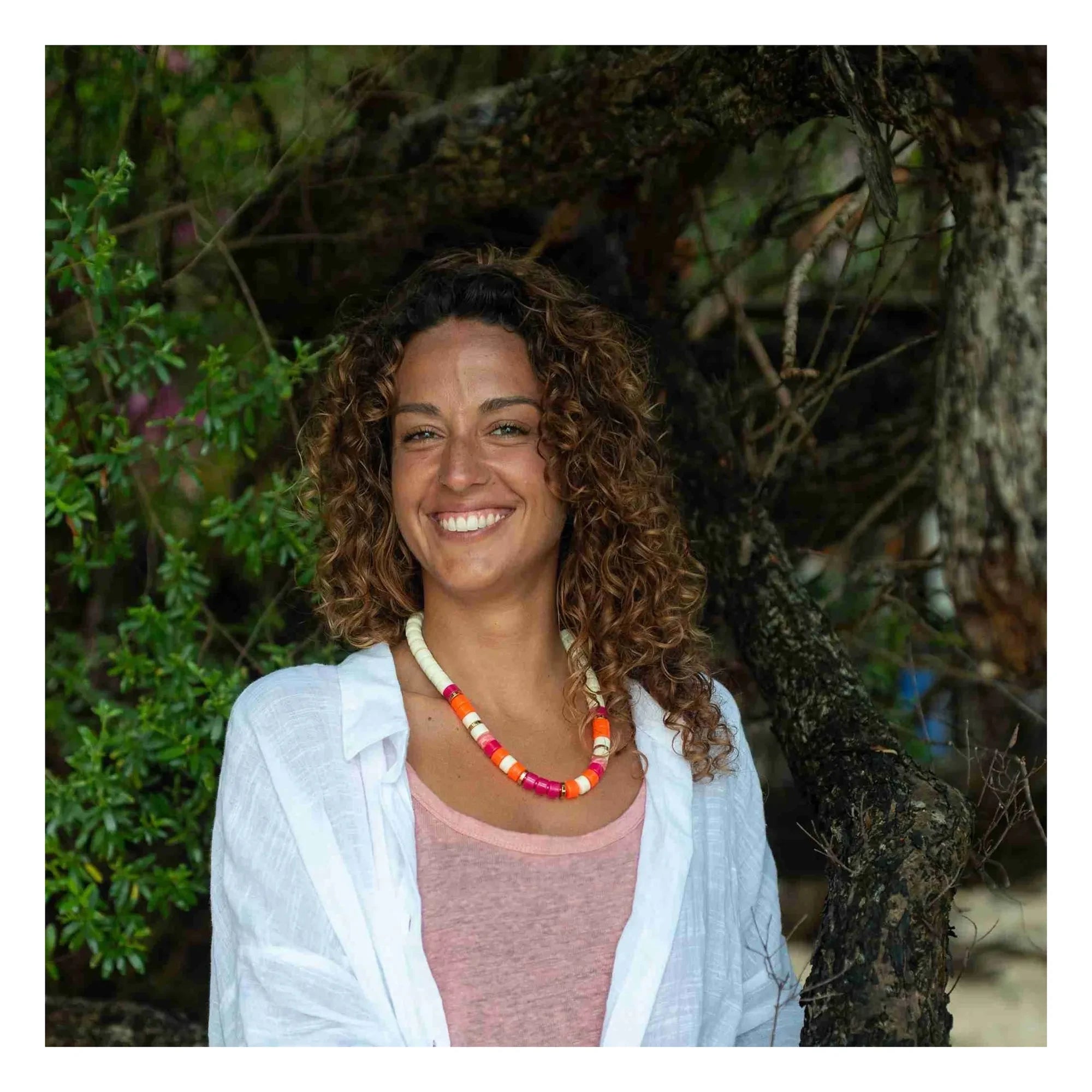 Parabaya - Praia Laranja Ivory Halskette | Ivory