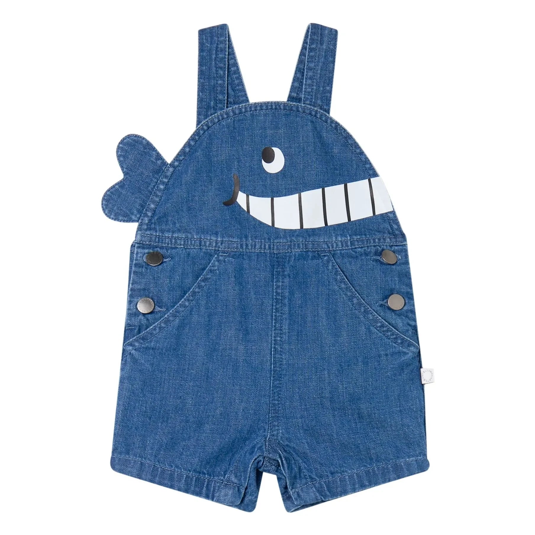 Stella McCartney Kids - Denim Balina Tulum | Mavi