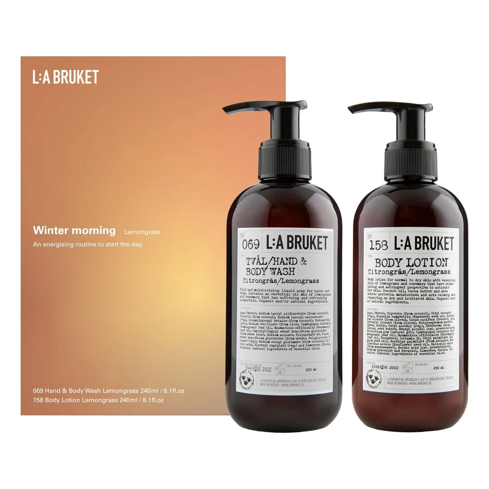 L:A BRUKET - Kış Sabahı vücut seti