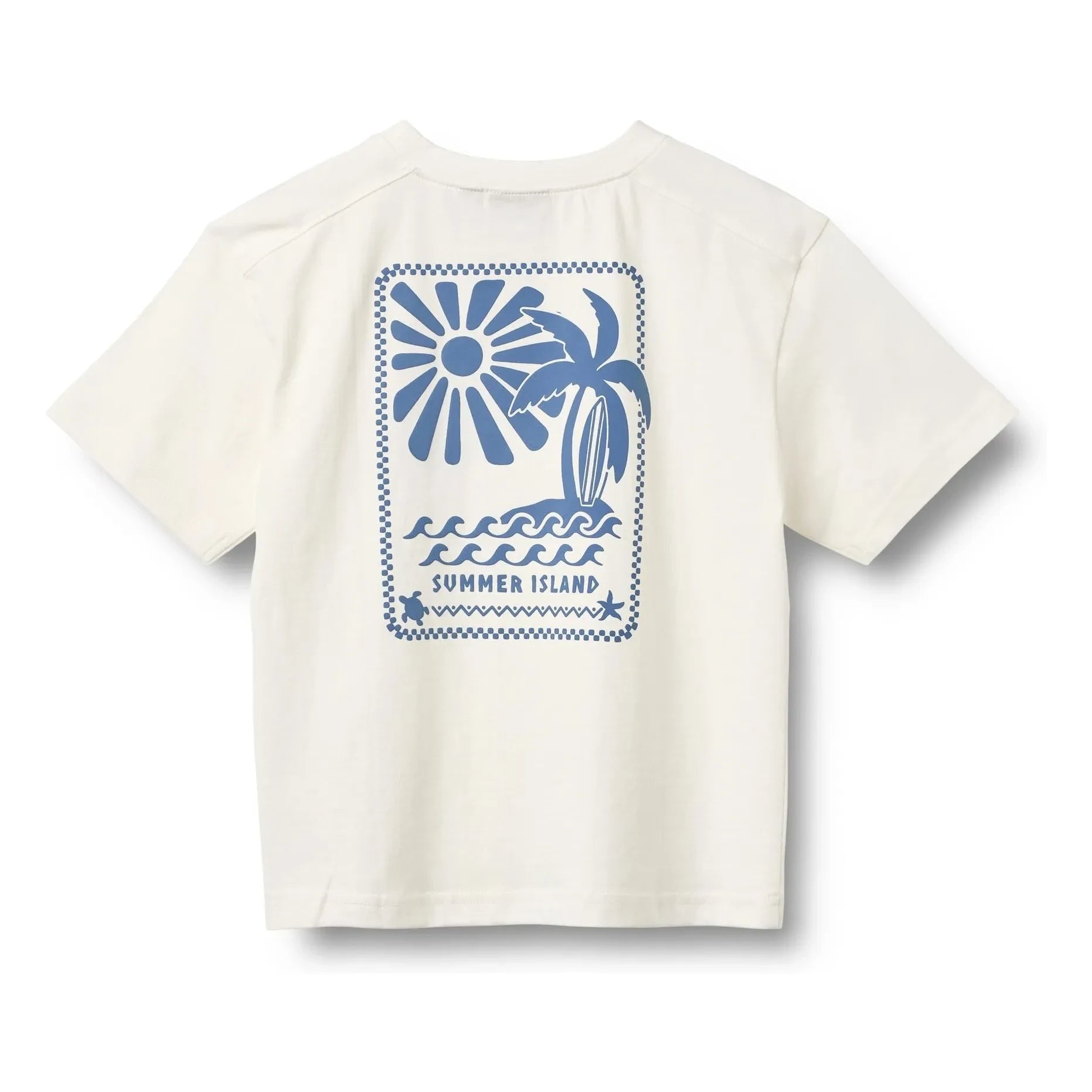 Weizen - Benno Bio-Baumwoll-T-Shirt | Weiß