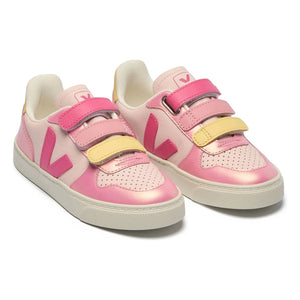 Veja - Scratch Sneakers Küçük V-10 Deri | Pembe