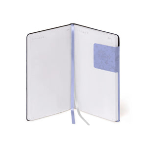 Legami - Punktkariertes Notizbuch mit monochromem Softcover - Cosmic Lilac - My Defter