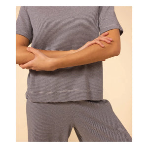Petit Bateau - Milleraies Pijama Takımı - Kadın Koleksiyonu | Lacivert